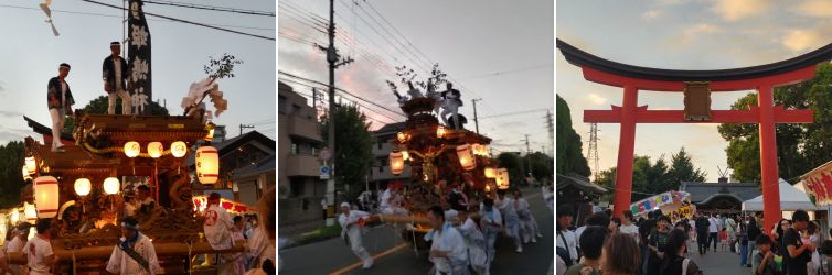 姫嶋神社宵宮